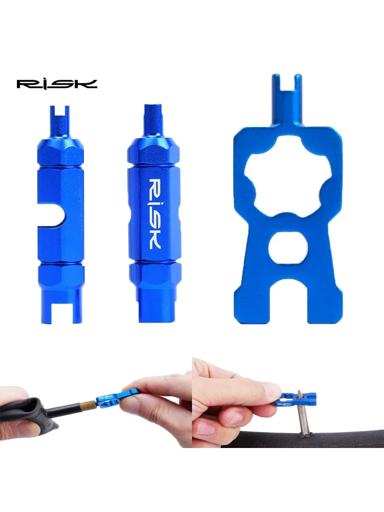 AliExpress 4 IN 1 Portable Bicycle Valve Wrench Repair Bicycle Valve Tools Valve Core MTB Road Bike Disassembly Installation Tool Removal