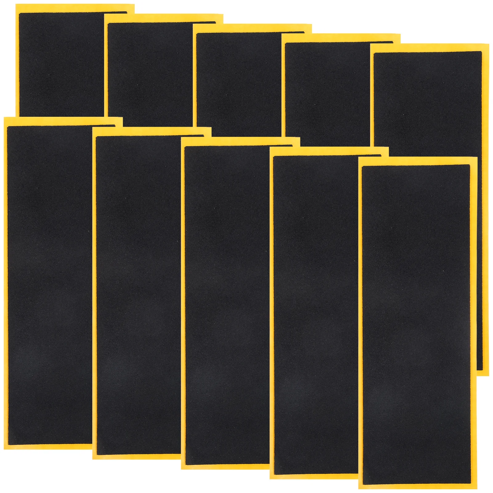 10 قطعة شريط لحام لوحة الأصابع ملصقات رغوة غير قابلة للانزلاق عالية المرونة لينة حصيرة لإصبع لوح التزلج استبدال لوازم غرامة