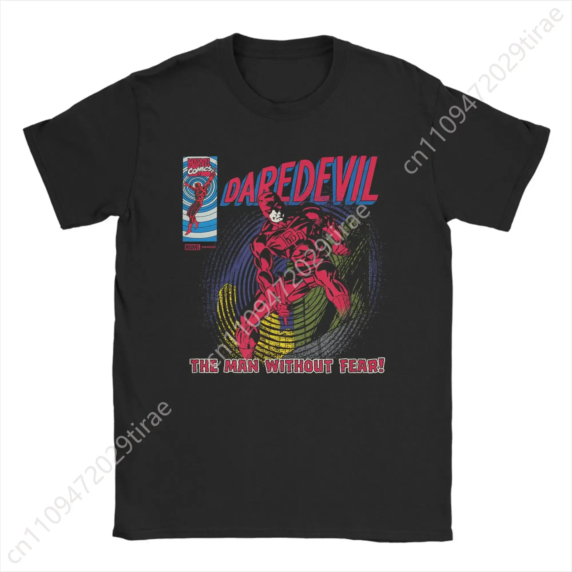 

Marvel Genuine Funny Daredevil Legacy Comic Cover T-Shirt Men's O-Neck T-Shirt TV Series Short Sleeve T-Shirt MerchJacket