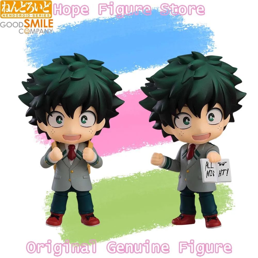 Original In Stock Good Smile Nendoroid Izuku Midoriya Figure Anime My Hero Academia Model Toy