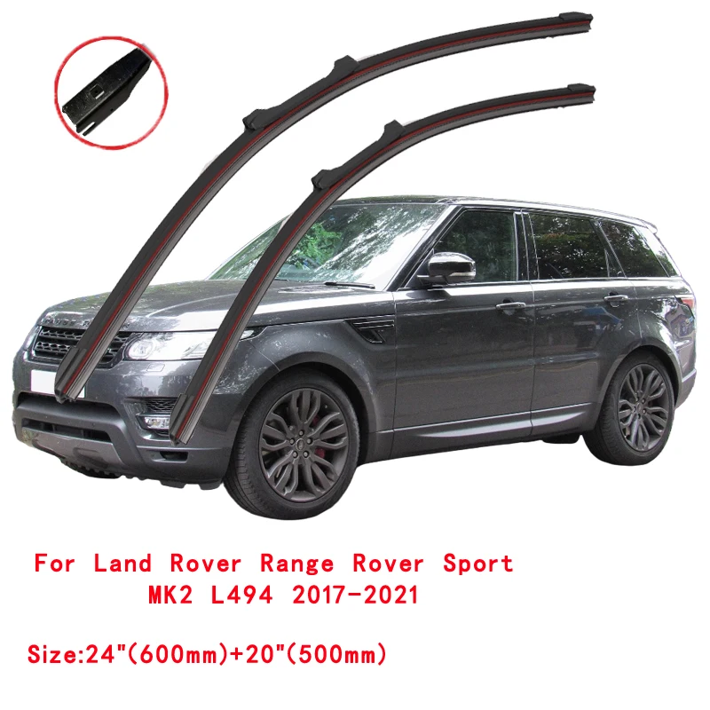 Щетки автомобильные резиновые для Range Rover Sport L320 L494 SUV 2005 2008 2013 2015 2017 2018 2019 2020 2021 2022