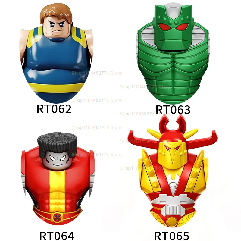 Cartoon Building Blocks Action Figures Movie Comic Bricks Accessori Giocattoli per bambini Regali di Natale RT8001