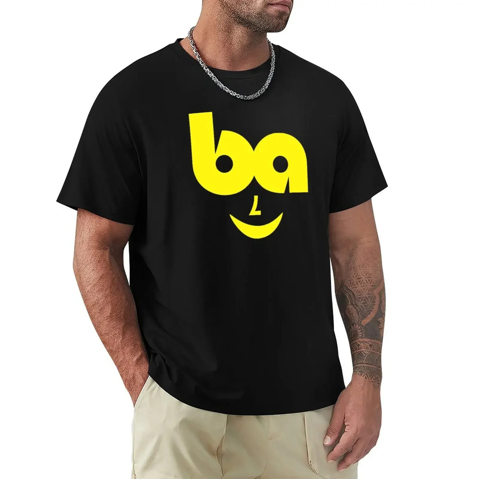 Bon Accordid' Drinks Face Logo T-shirt, camisas Baggy Personalizadas, Pack de Camisetas, 1970s 80s