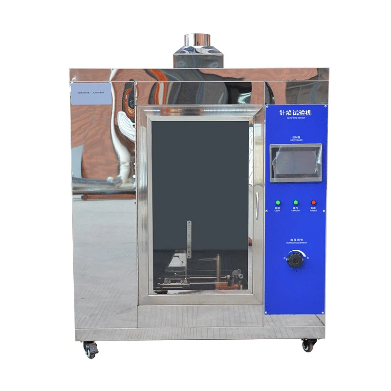 

New national standard UL94 horizontal vertical combustion tester glowing wire flame retardant testing device