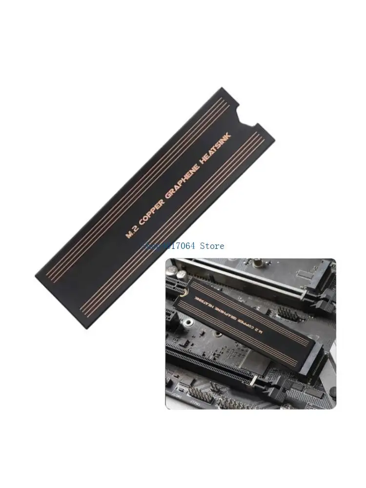 T3LB 2/4PCS Copper Plated  Cooling Pad Notebook Gaming Laptop Memory Heatsink