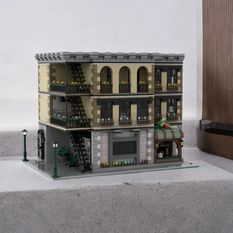 

4154PCS Sitcom Apartment Building Set, Combining Education and Fun, Explore TV Culture Charm, Compatible