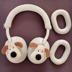 for Sony WH-1000xm4 Case Dog Headphone Case WH-1000xm5 Accessory Custom Cute Earphone Case Earmuffs Head Beam Protective Cover