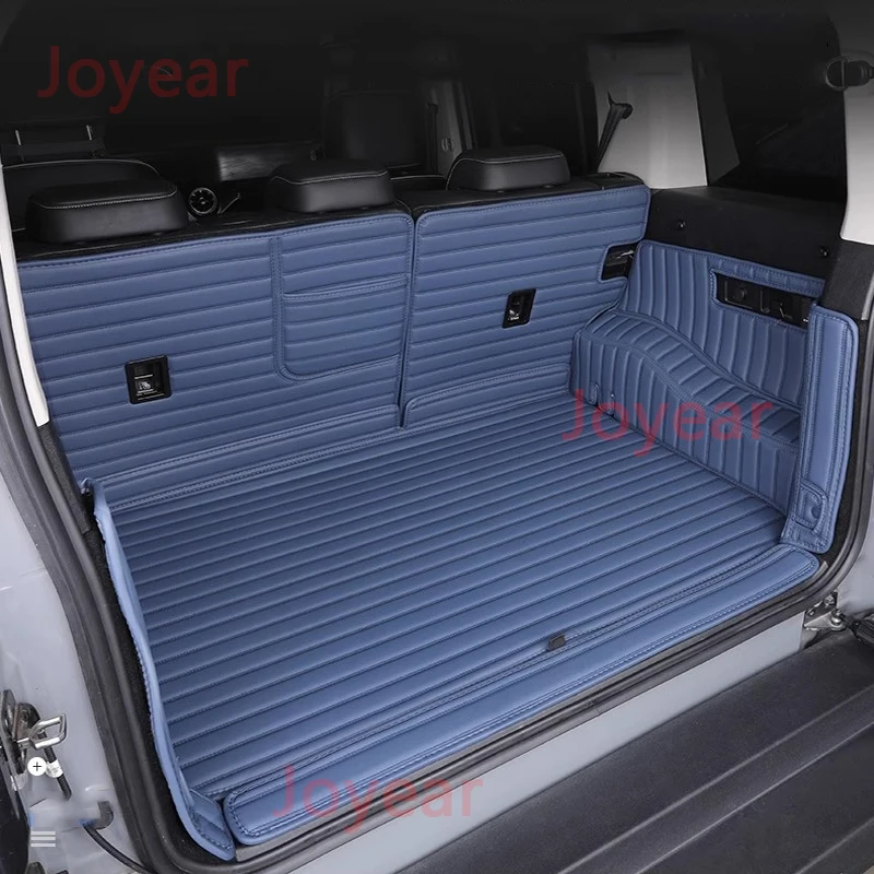 For Great Wall WEY Tank 300 2023 Car Trunk Mat Full Surround 3D Leather Car Interior Decoration Modified Protective Accessories