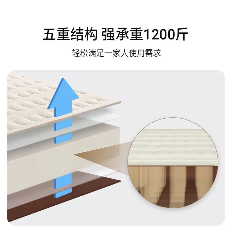 Automatic inflatable bed Outdoor tent Thickened camping bed Floor bunk Household portable air cushion double bed