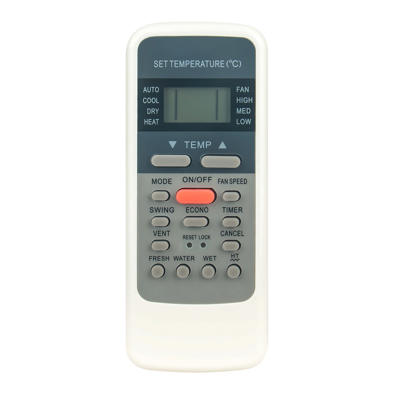 

New Replaced Remote Control Fit for EcoAir R51I4/BGE R51I4/BGCE R51I19/BGE Air Conditioner