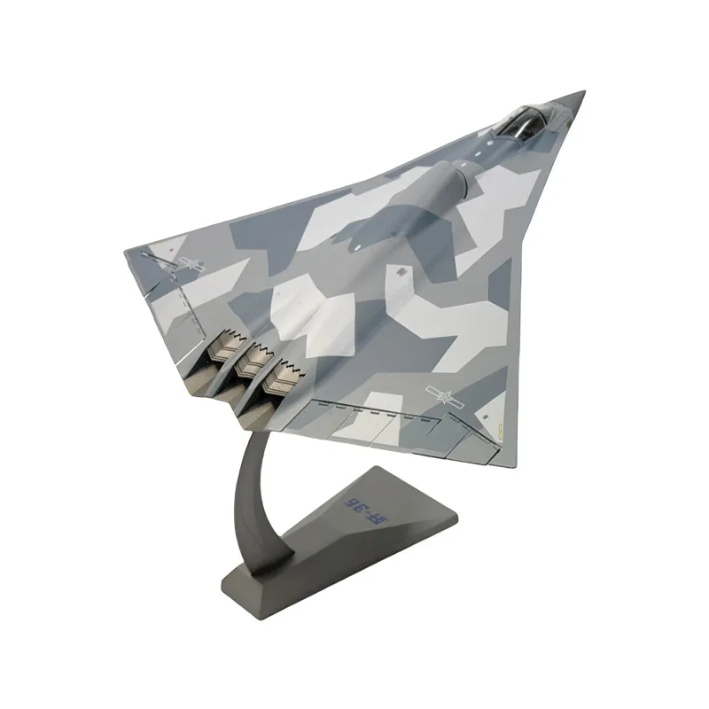 Collectible Diecast Model 1:100 Schaal J-36 Vechter Hoge Simulatie Vliegtuigen, Militaire Luchtvaart Ornament Bommenwerper Legering Model Gift