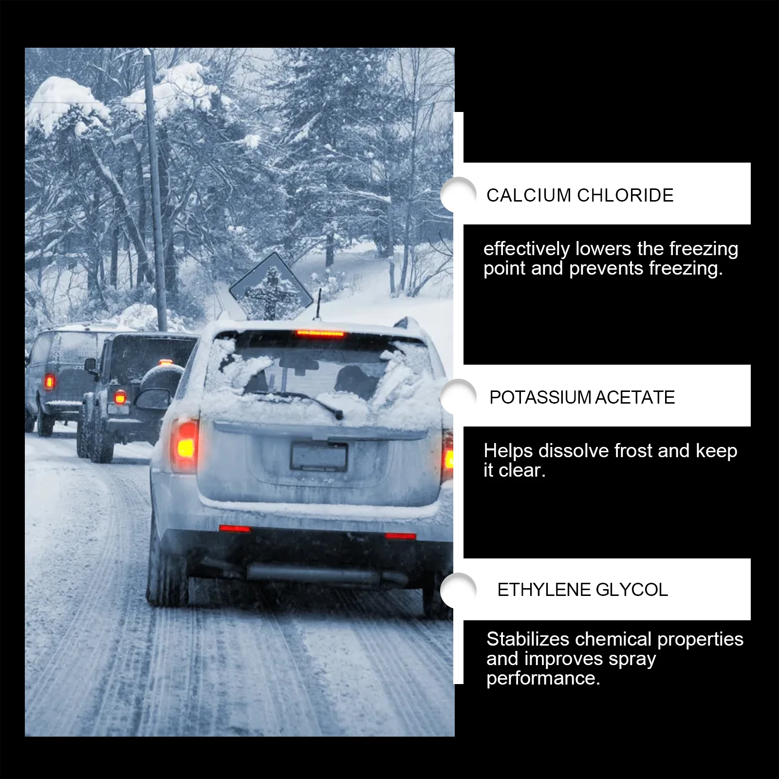 Windshield Defroster Spray Instant Anti Fog & De-icer for Car Glass Prevents Frost & Ice in Winter Clear View & Safe Driving