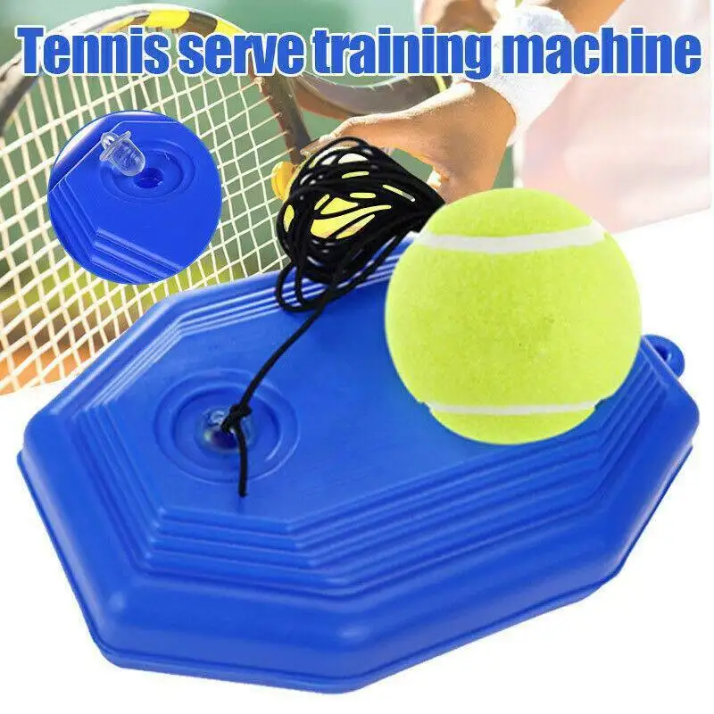 Solo Tennis Trainer per bambini e adulti Ball Rebounder con String Self Tennis Practice Training Rebound Ball Tool per principianti