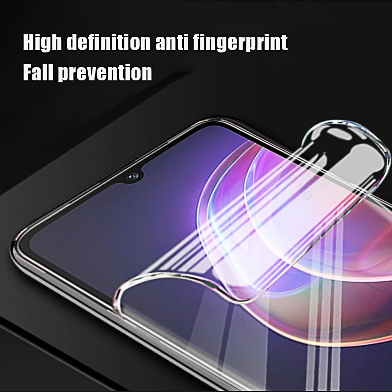 4-1pcs for Vivo V27 V27e V25 V25e V23 V23e V21 V21e V21s V20 20201 SE Pro 4G 5G Screen Protectors Hydrogel Film Anti-Fingerprint