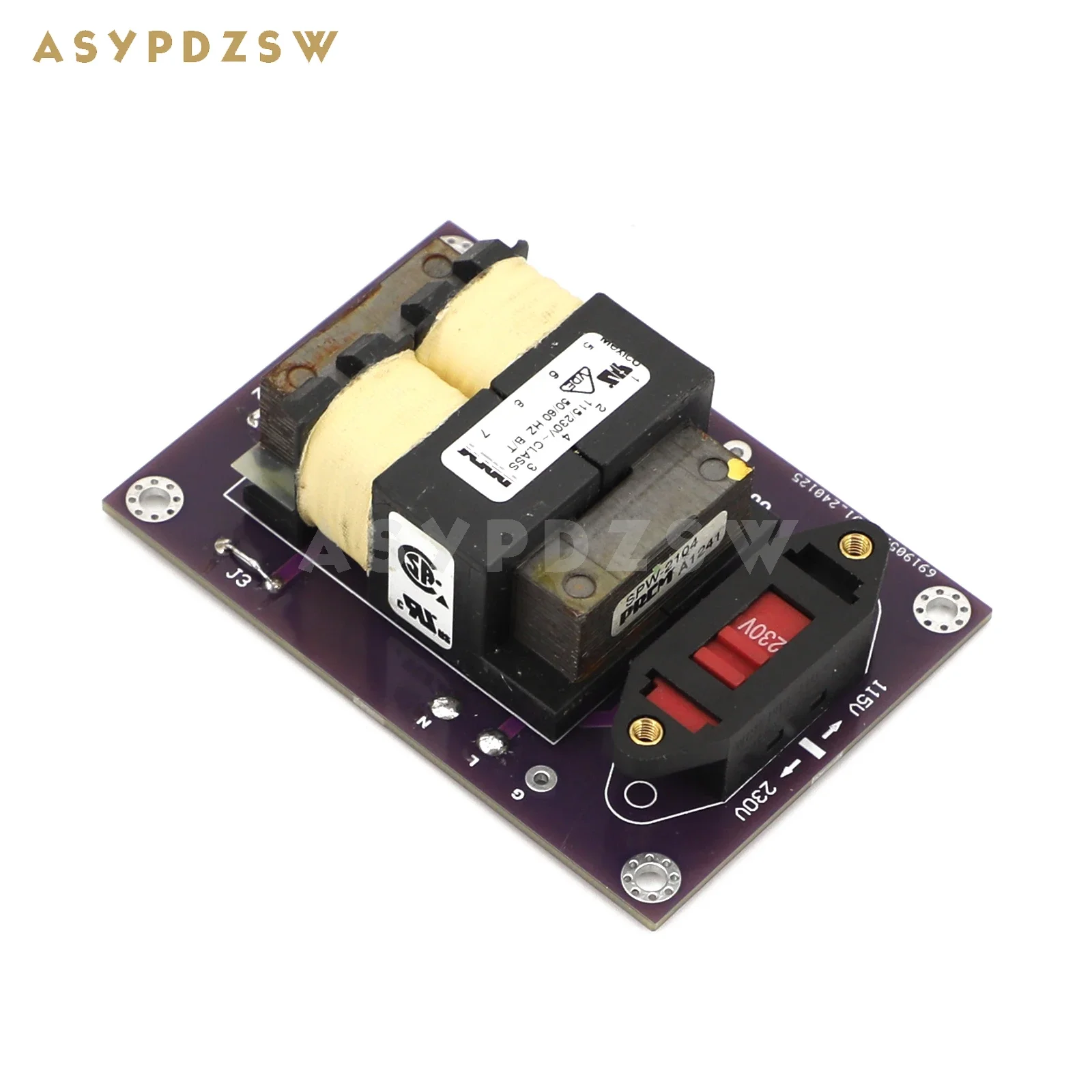 SPW-6W Welding transformer Finished board 6W Double AC 115x2 to AC 12Vx2 Audio amplifier original EI transformer