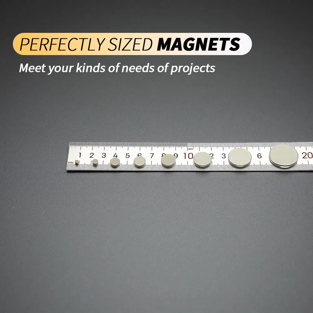 5x4 8x4 10x4 12x4 15x4 20x4 25x4mm Round Super Strong Neodymium Magnet Powerful Magnetic NdfeB Permanent Refrigerator Magnet