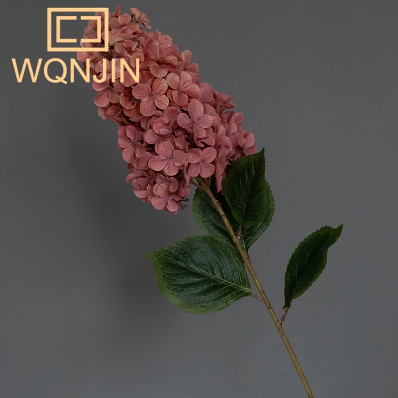 1 Stück Hochwertige Pagoden-Hortensie Künstliche Blume Hochzeitsdekoration Wohnzimmer Esstisch Blumenarrangement – Detail 8