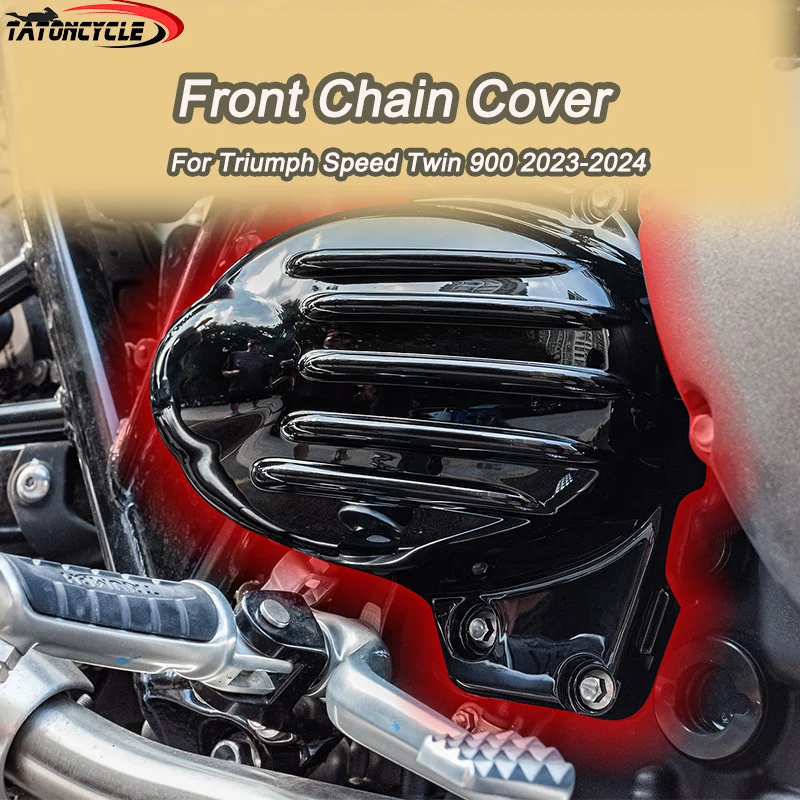 

Front Chain Cover For Triumph Speed Twin 900 2023-2024 Motorcycle Accessories Retrofit Protection Accessories Chassis Decoration