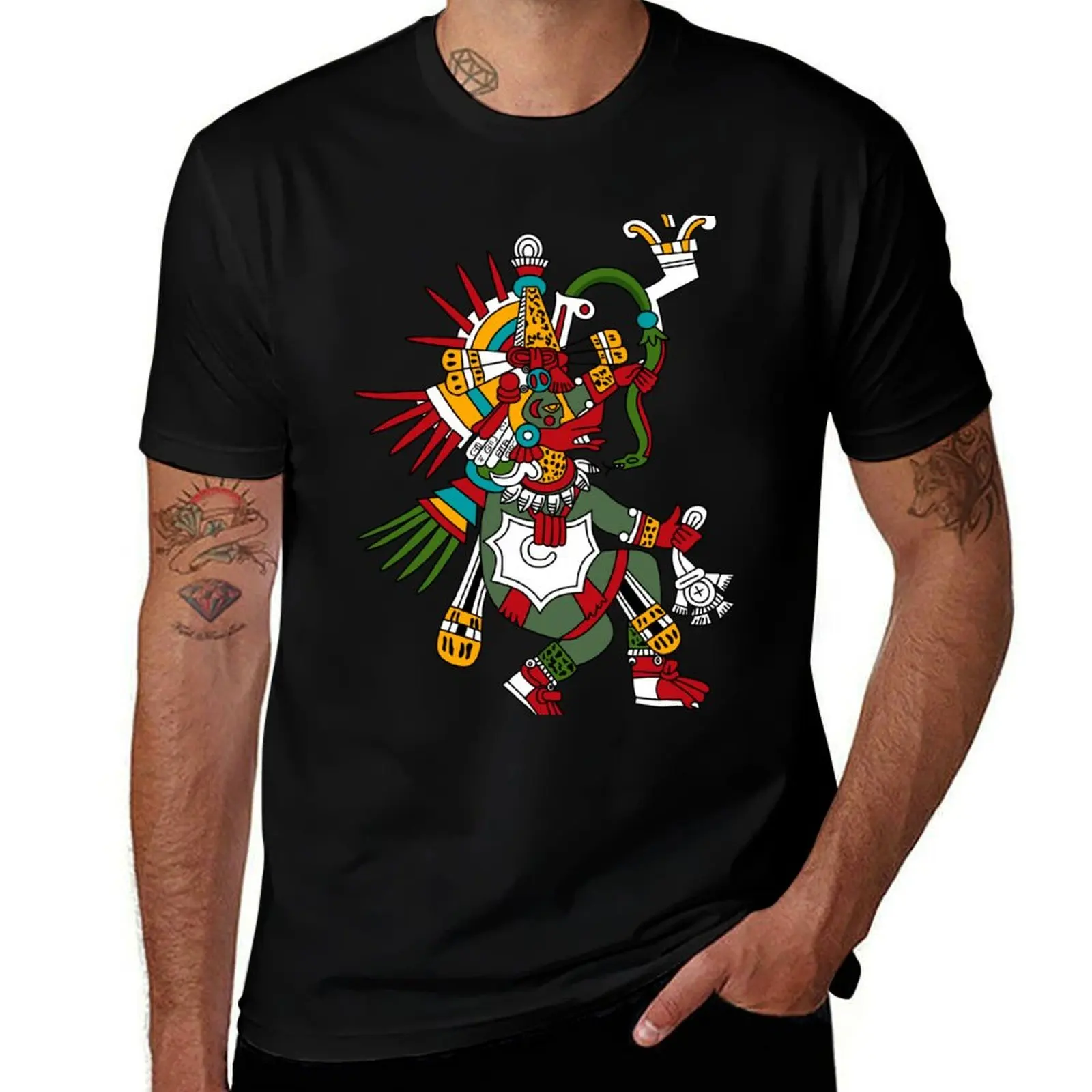 

Quetzalcoatl T-Shirt man tshirt t shirts with prints t shirt for man T-shirt