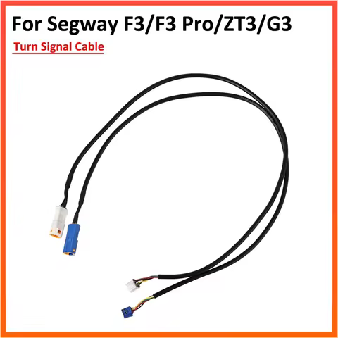 Turn Signal Cable for Segway ZT3 G3 F3 Pro Electric Scooter Handlebar Left Right LED Warning Light Line Parts