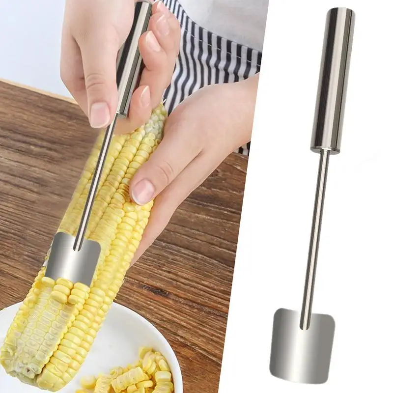 Mais Shucker mais portatile sulla pannocchia Cutter Corn Stripping Tool Gadget da cucina strumento di decodifica del mais veloce e sicuro per la casa