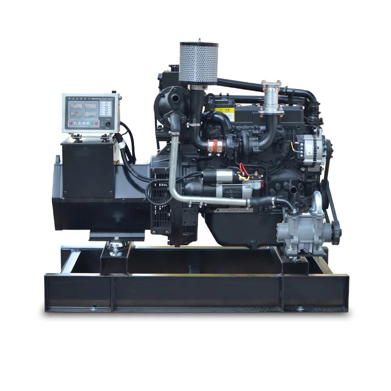 For Weichai Cummins 15kW 20kW 25kW 30kW 40kW 50kW Marine Diesel Generator Genset Engine Power Supply Assembly