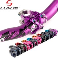 LUNJE Popular MTB Road Bike Stem Short Handlebar Stem Bicycle Parts Two-color Gradient Stem Good quality and Cheap Stem