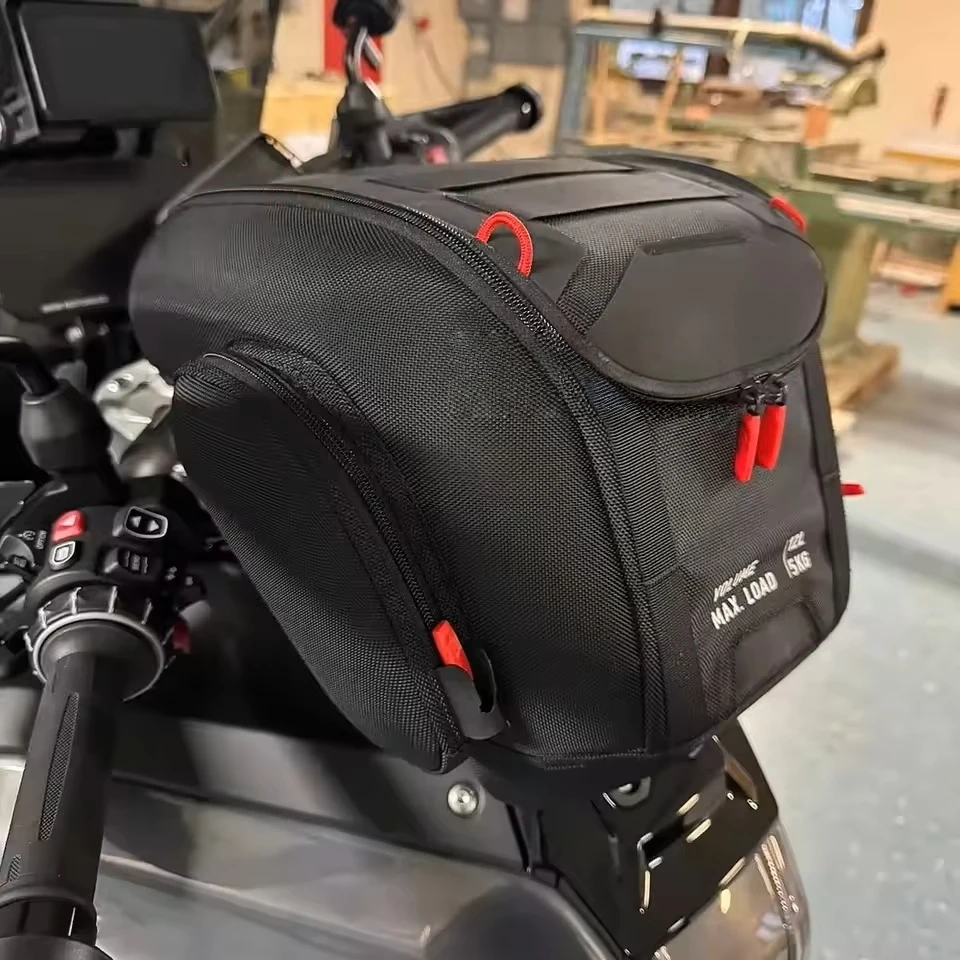 Motorcycle Waterproof Fuel Tank Bag Logo 12L Tool Backpack Portable For BMW R1300GS Adventure GS1300 R 1300 GS ADV 2024 2025 image 2