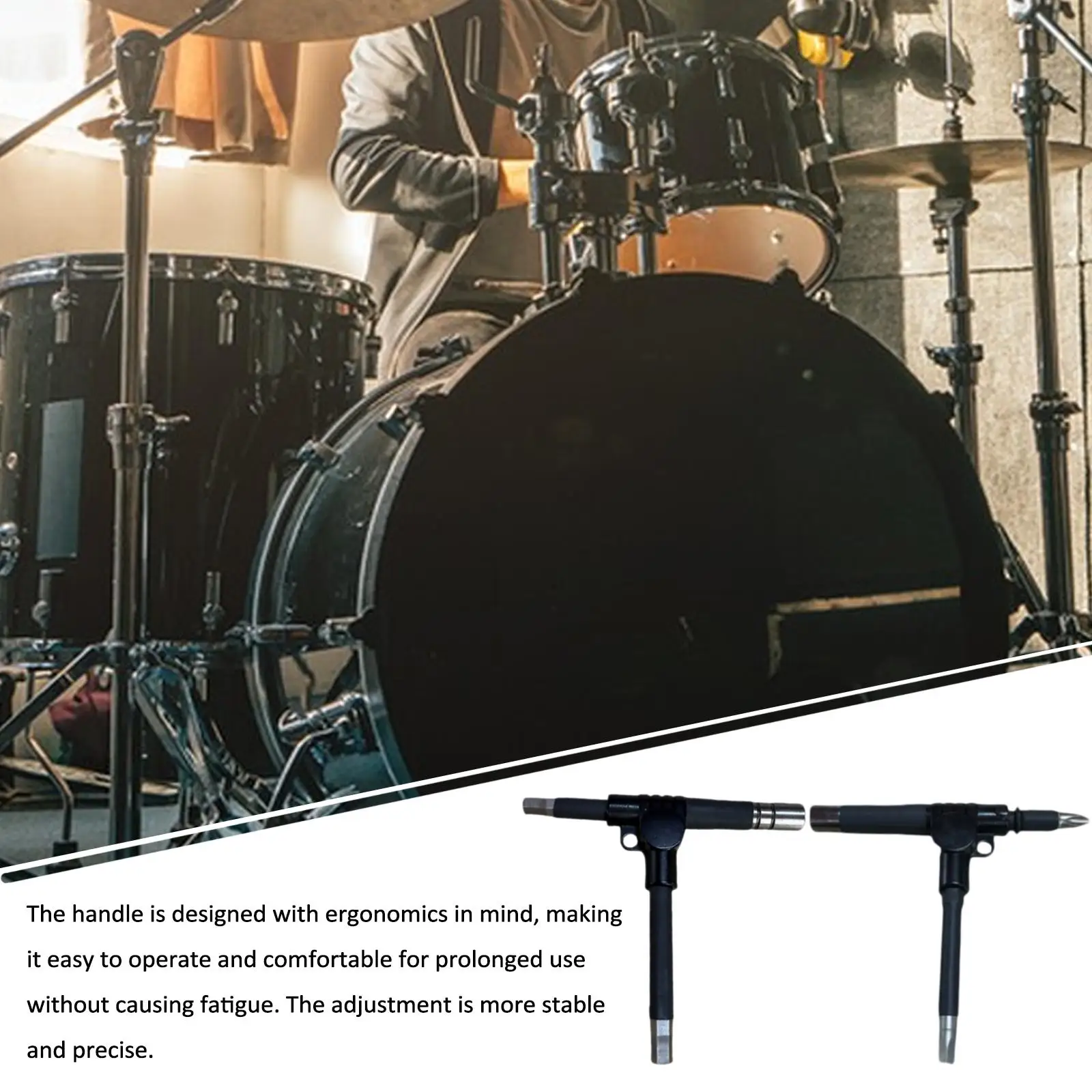 

Универсальная эргономичная прочная профессиональная металлическая фурнитура для барабанщиков диаметром 5 мм для барабанщиков