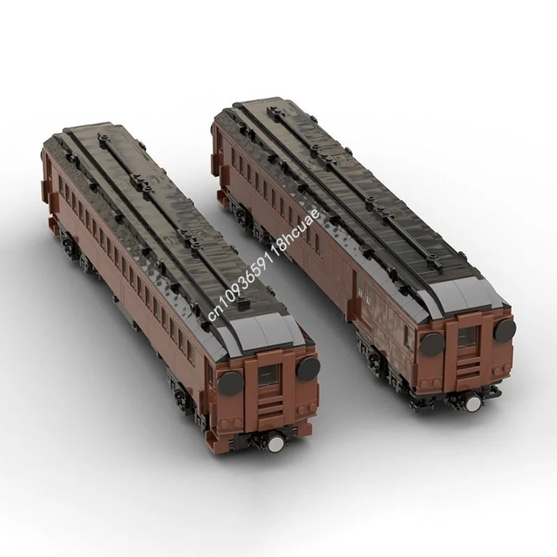 

1698pcs MOC 1 Pennsylvania Railroad M Coach Trained Model Building Blocks DIY Creative Toy Idea Christmas Gifts Education Brick