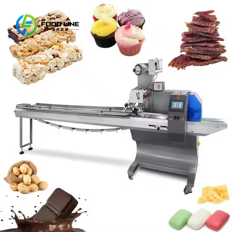 Multifunctional Slipper Packing Machine Cup Soap Disposable Daily Necessities Pillow Flow Packing Machine