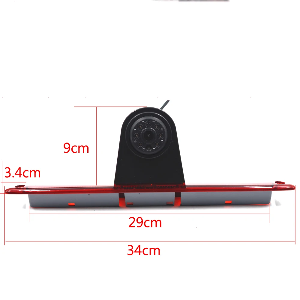 7 inch TFT LCD Display Brake Light Backup Camera Vans 7 IR LEDs Parking with Monitor For Mercedes-Benz Sprinter/VW Crafter