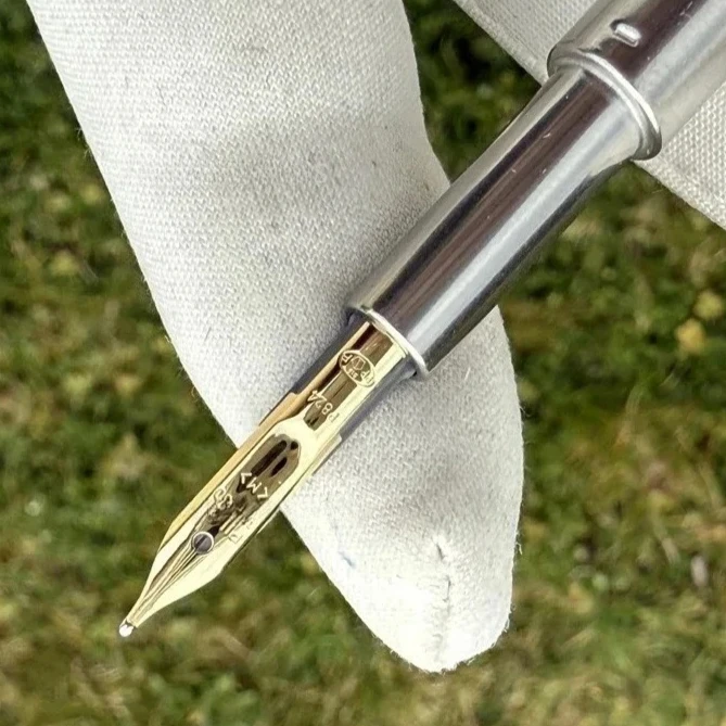 

Оригинальная ручка Pilot без колпачка FC-15SR, перо из 18-каратного золота, черный/серебристый/золотой, аксессуары для сборки авторучки