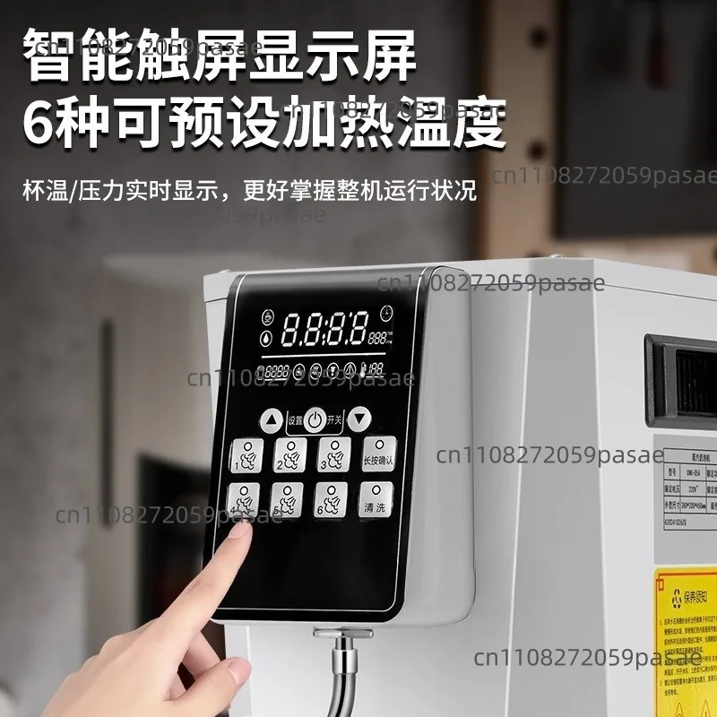 Steam Milk Frother and Water Heater, Instant-Heat Fully Automatic Smart Constant-Temperature 110V Heater