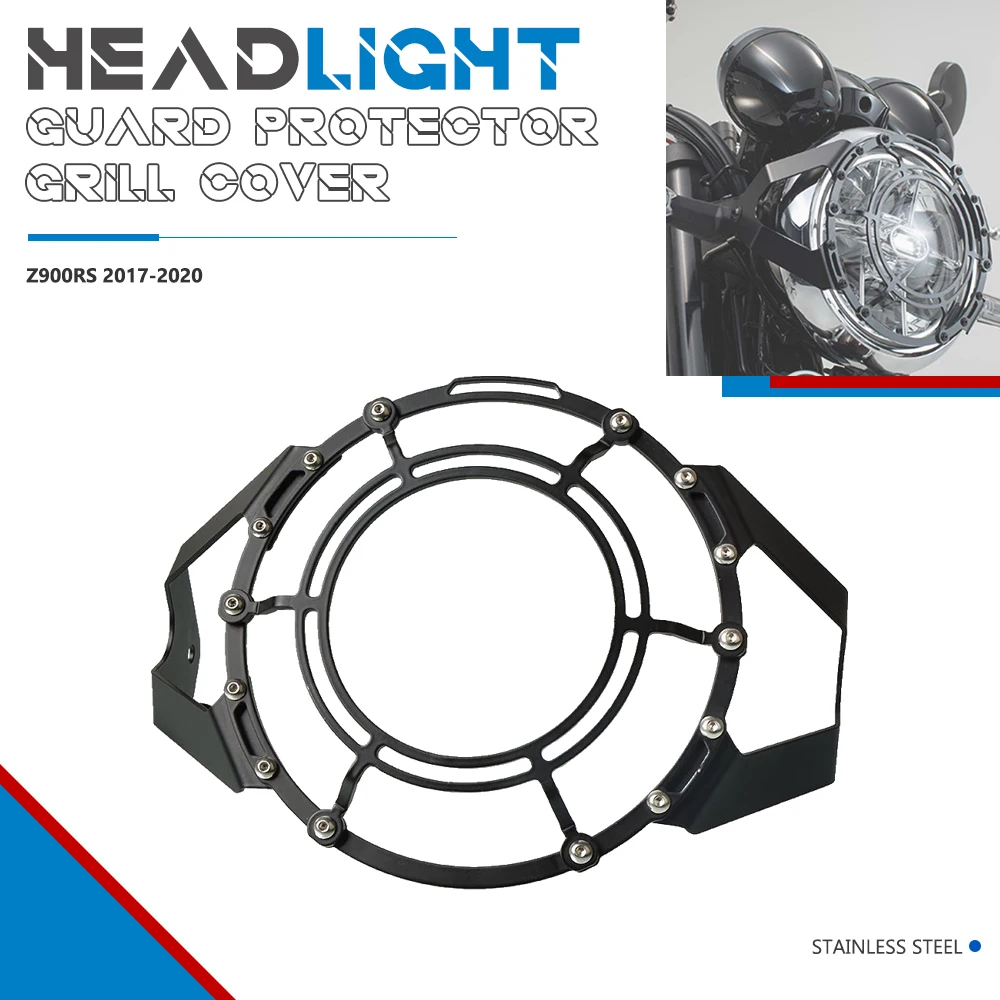 

Headlight Protection Grille For Kawasaki Z900RS 2017 2018 2019 2020 Headlight Shield Protector Headlamp Mesh Grill Cover Guard