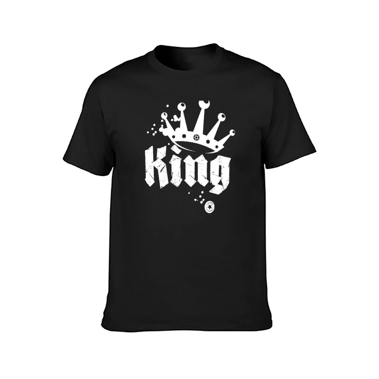 King of All Things T-Shirt summer top new edition vintage anime shirt oversized graphic tee mens t shirts pack