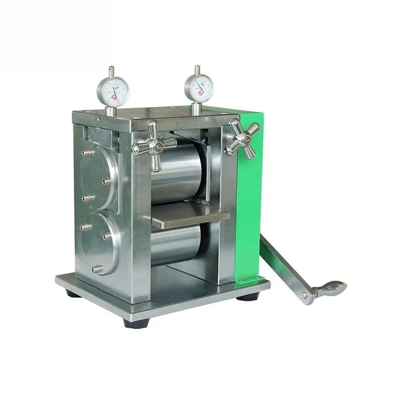 for Small Laboratory Manual Sheet Metal Rolling Machine for Lithium Battery Electrodes