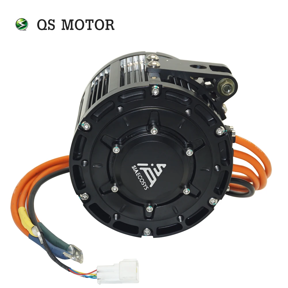 QS Motor QS138 2500W 72V 60H Max 4500RPM Hall PMSM Mid Drive Motor for Electric Dirt Bike Electric Motorcycle Scooter