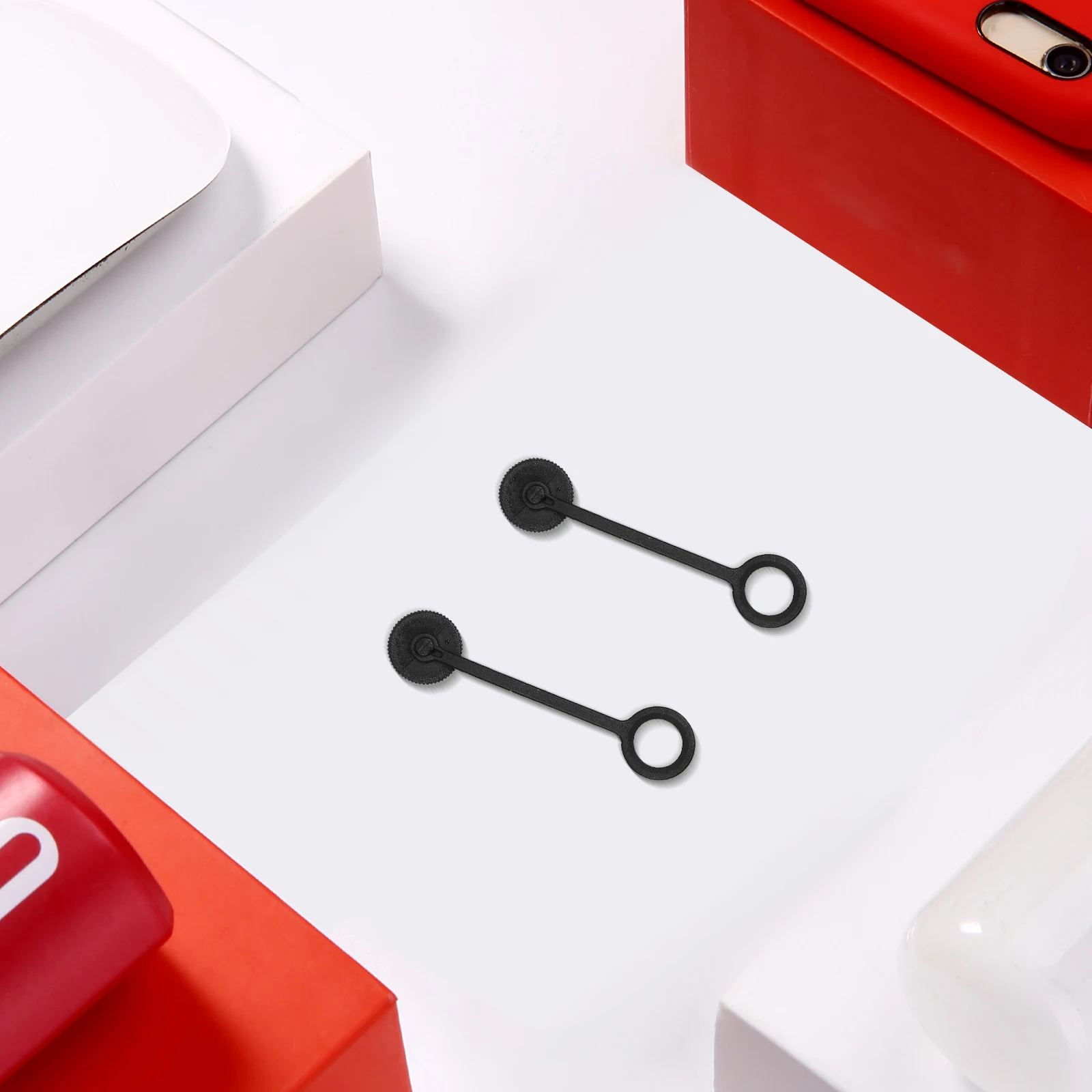 

2Pcs Protective Connector Caps Plastic Dust Cover Waterproof Sealing Caps Cable End Cover for Electrical Wiring