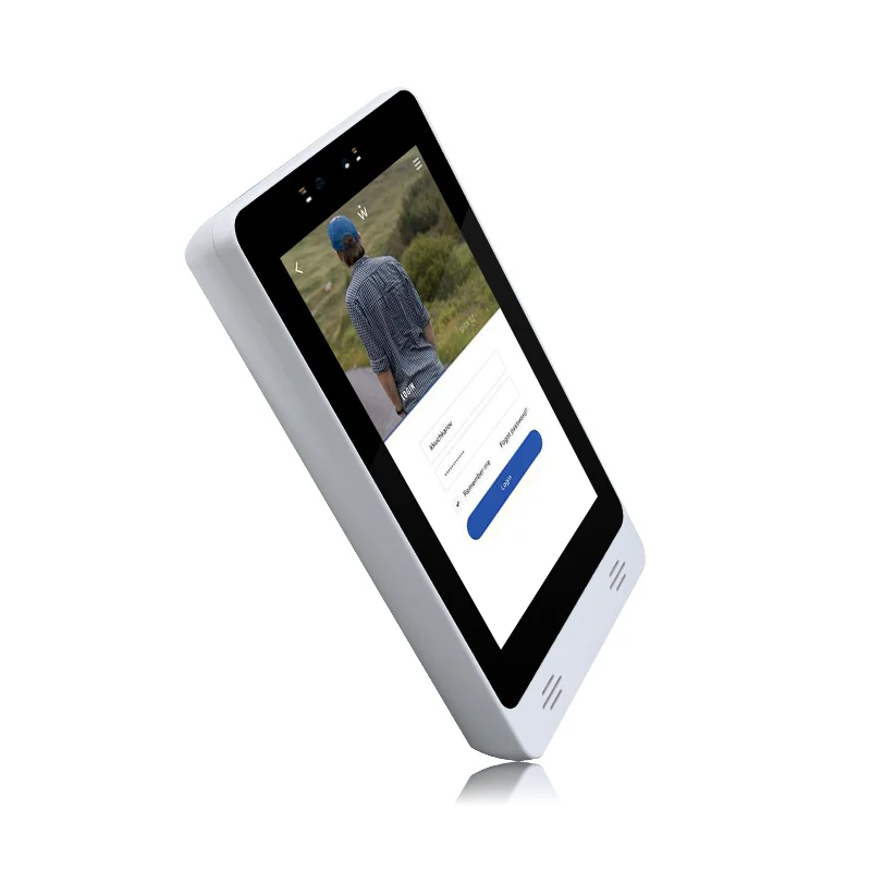 Rockchip 8 Inci Android Linux Debian 10 Mikrofon Speaker Dapat Dipasang Di Dinding Rumah Pintar Tablet RAM 2GB Android