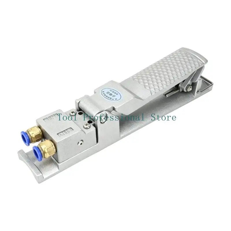 57QF Aluminum Alloy Pneumatic Pedal Switches for Sand Blasting Equipment, Normally Open Foot Levers Replacement Assembly