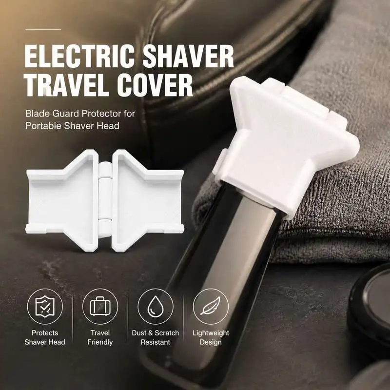 Electric Shaver Travel Cover Blade Guard Protector Portable Shaver Head Protection Accessory