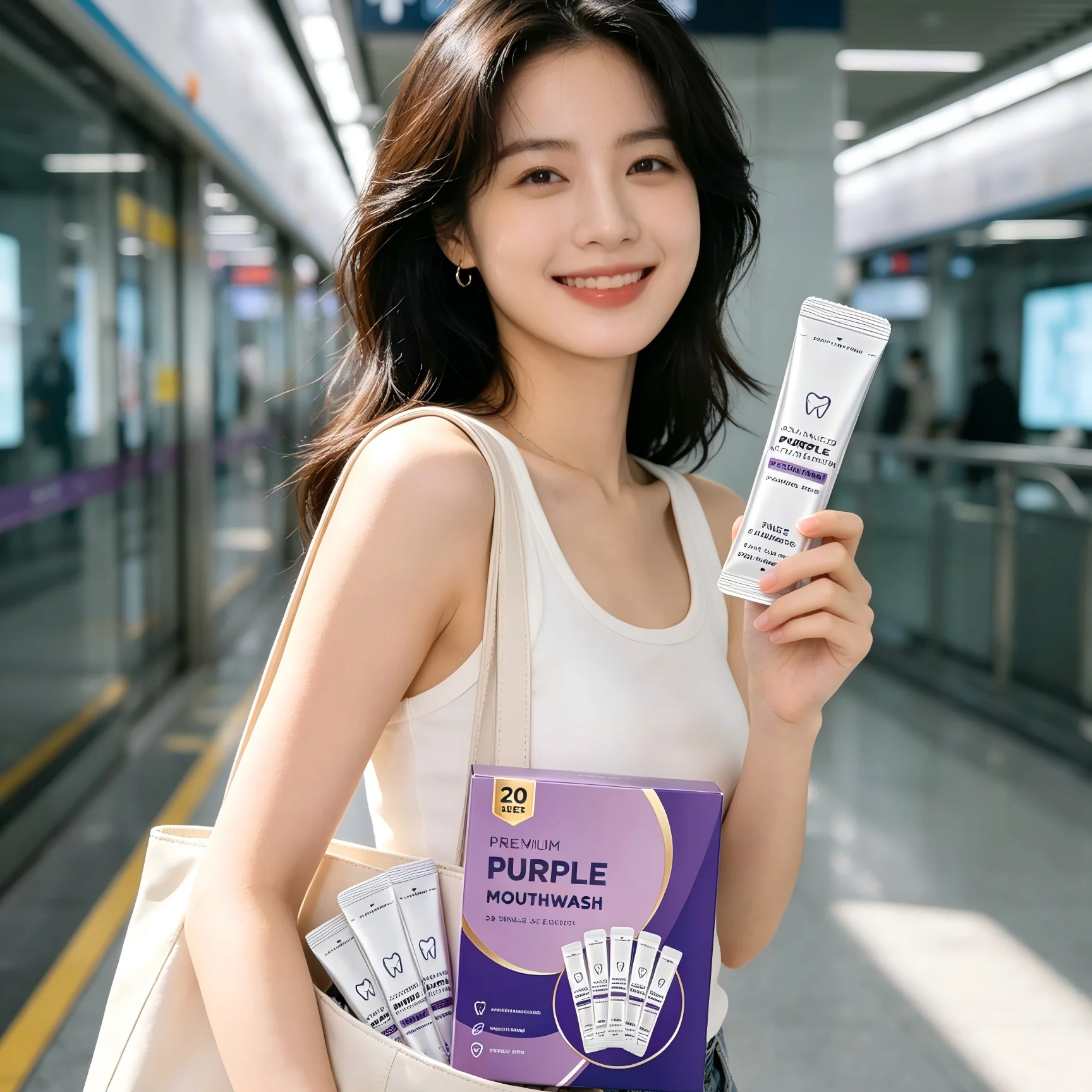 Mor Ağız Çalkalama Suyu Ağız K - Whitening Mouthwash incelemesi ve fiyatı