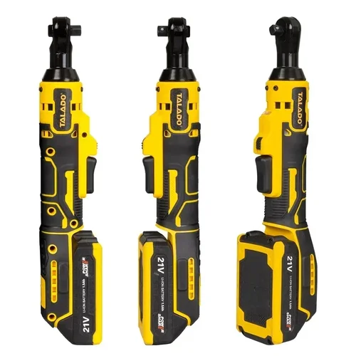 Clé à cliquet à percussion à couple élevé avec batterie Li-ion et manchons dans une mallette de transport, outils électriques
