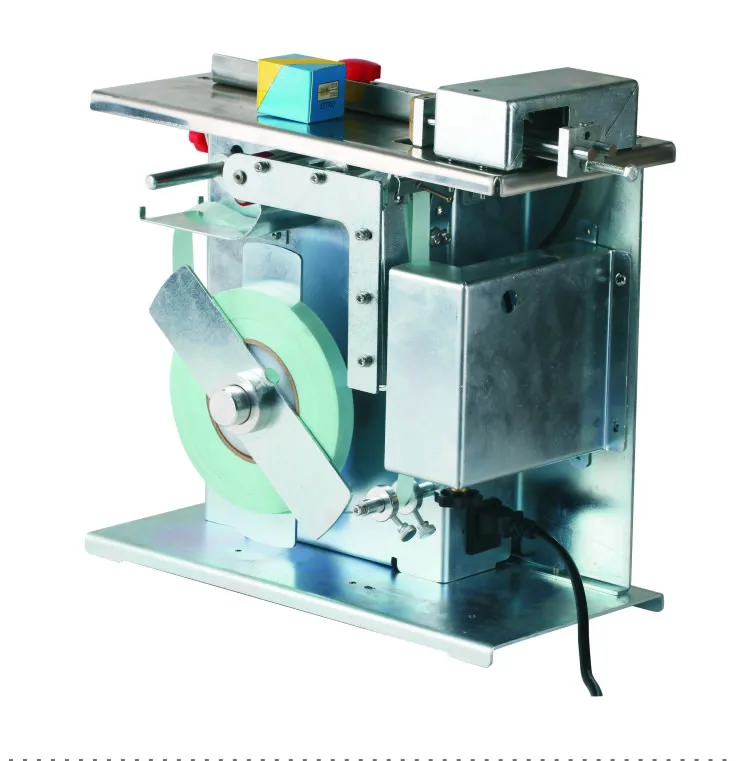 

Semi-automatic, sealing and labeling, transparent, anti-counterfeiting, anti-dismantling, label 90-degree right-angle automatic