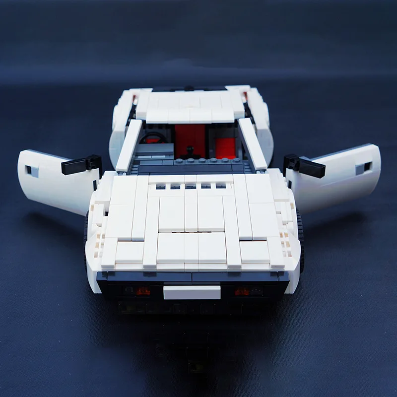 1543PCS MOC Building Blocks Lotus Esprit S1 Wet Nellie Sports Car DIY Model Building Block Stacking Brick Creative Toy Kid Gifts