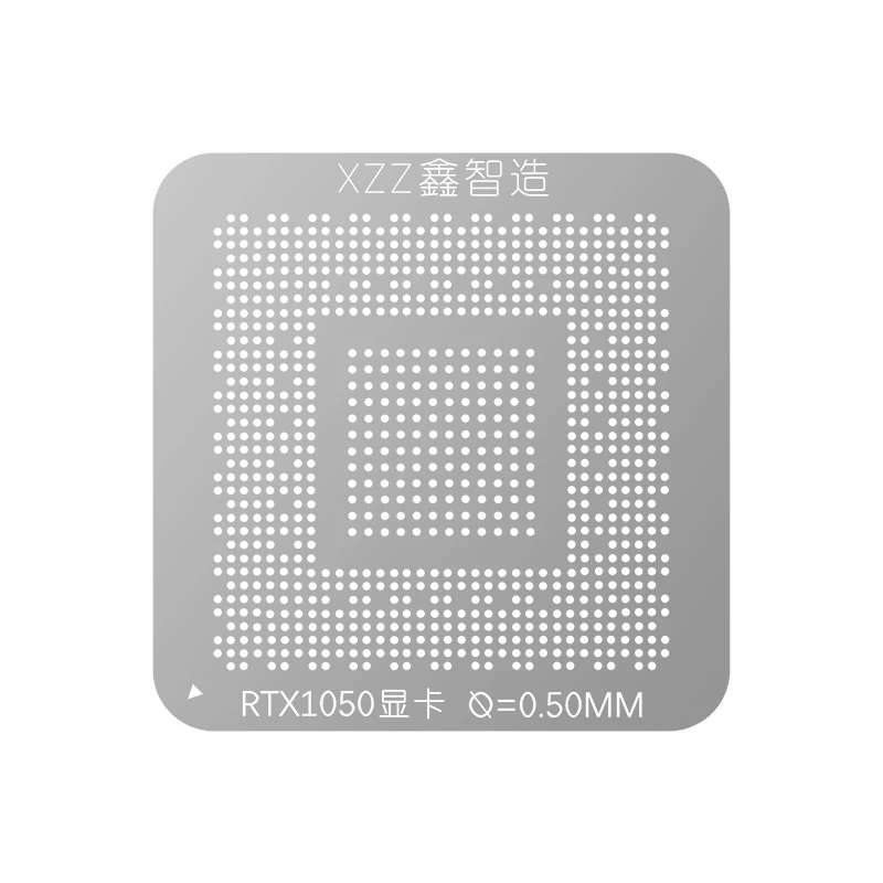 XZZ RTX 1050/1060/2060/2070/2080/3060 Graphics Card BGA Reballing Stencil INTEL/ NVIDIA/ ATI Video Chips Tin Template Steel Mesh