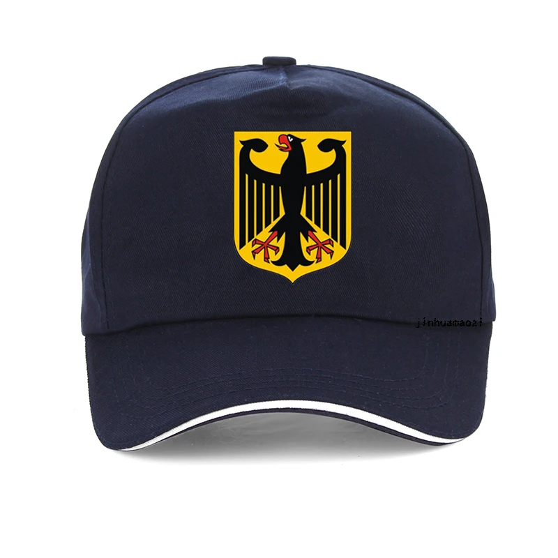 Coat Of Arms Of Germany Baseball Cap New Neutral Cotton Outdoor German Flag Patriot Hat Fashion Badge Men women hats bone