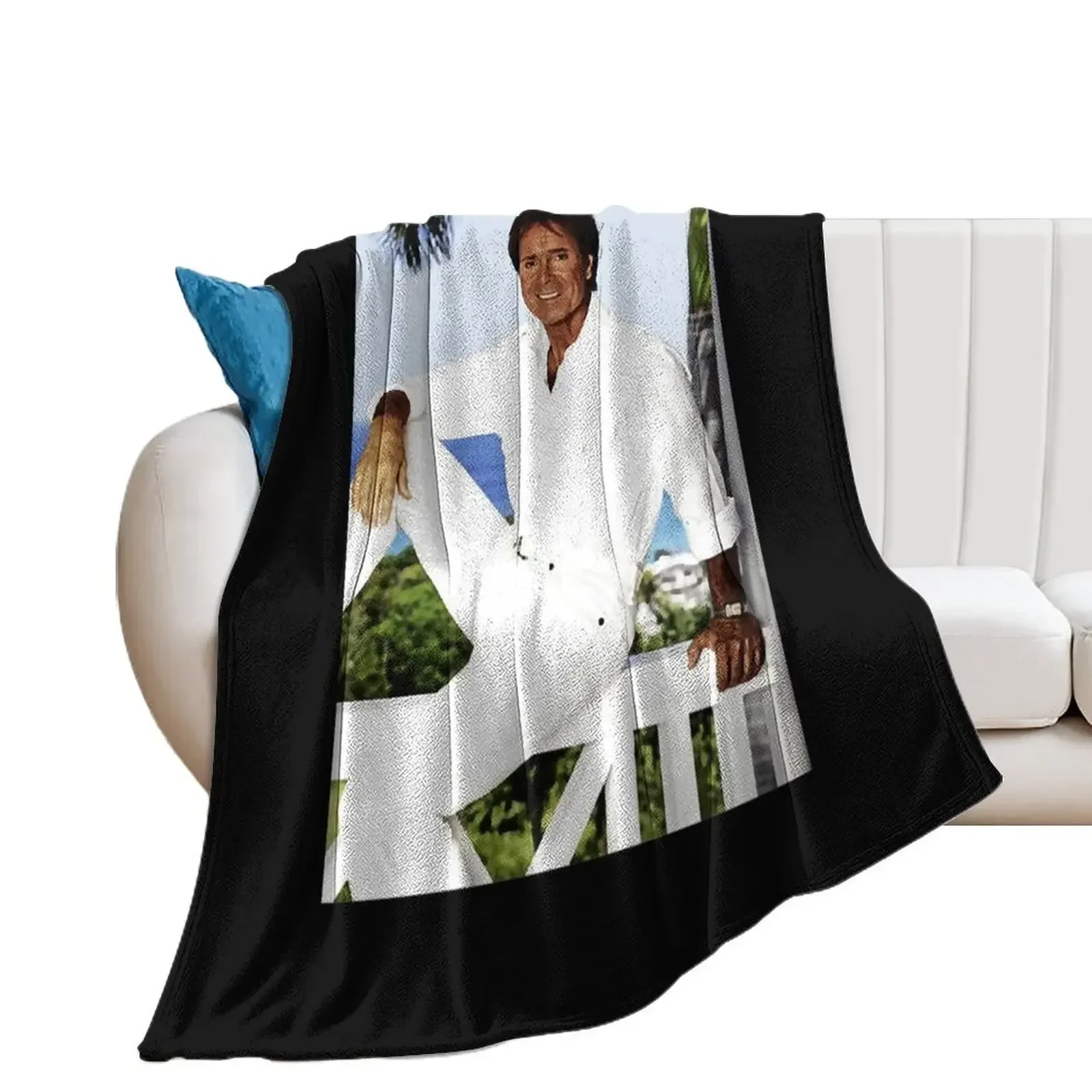 best ofEnglish singer Cliff RichardEssential T-Shirt Throw Blanket Bed covers Travel Soft Blankets