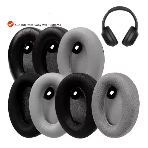 Replacement Earpads for Sony Wh-1000XM4 WH1000XM4 Headphones, Cooling Gel Ear Cushion, Earmuff Sleeve